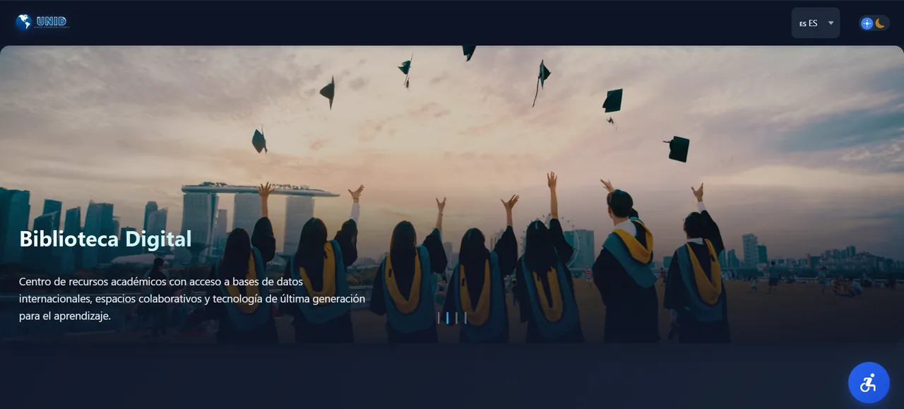 Vista previa del proyecto UNIDX — Portal de transparencia